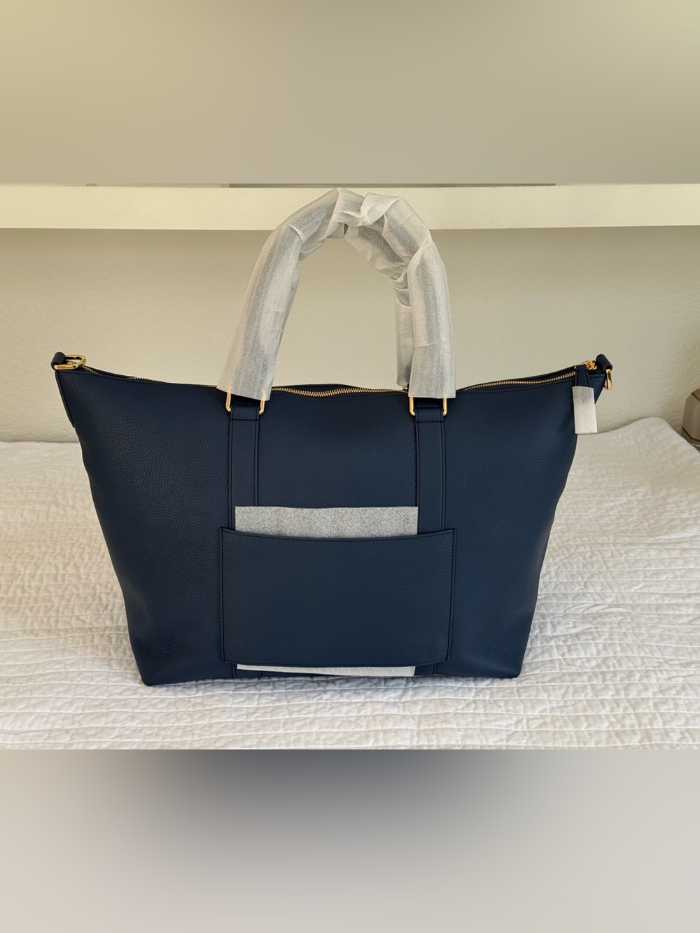 Maison de Sabre Large Leather Weekender Bag - Picture 4 of 9